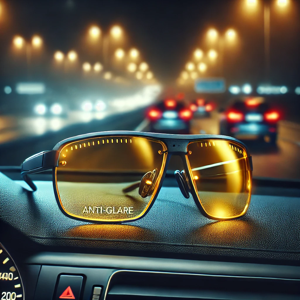Anti-headlight night glasses: the fun and essential accessory for your night-time journeys!