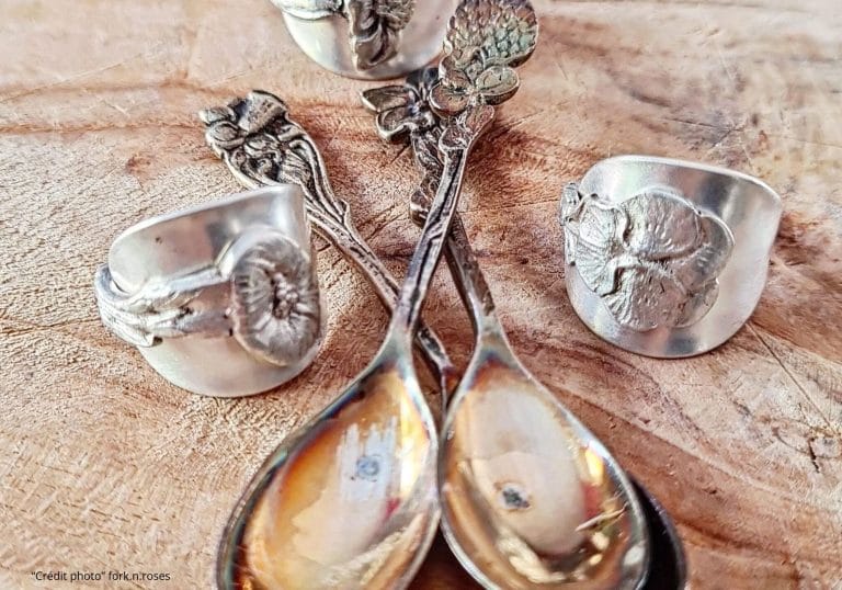 L’art de transformer les ustensiles de cuisine en bijoux