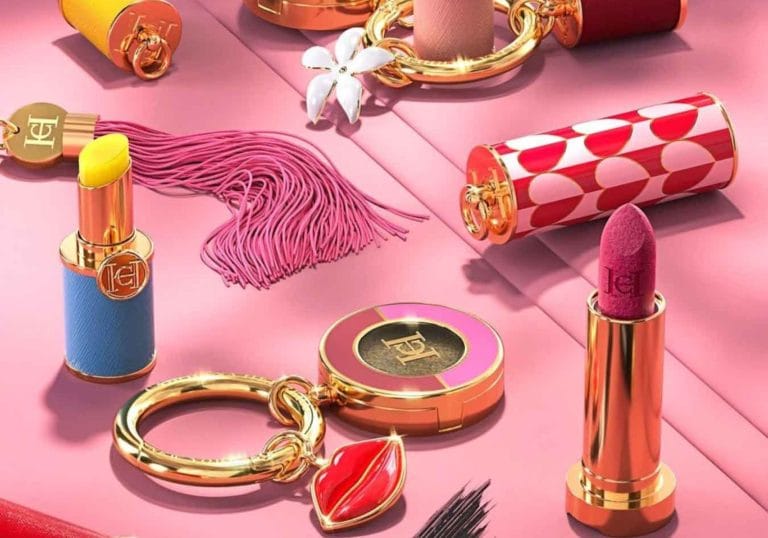 Carolina Herrera : quand le maquillage se transforme en bijou