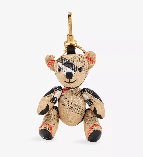 Breloque sac peluche 