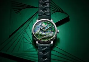 Louis Vuitton dévoile la montre Escale 'Snakes Jungle'