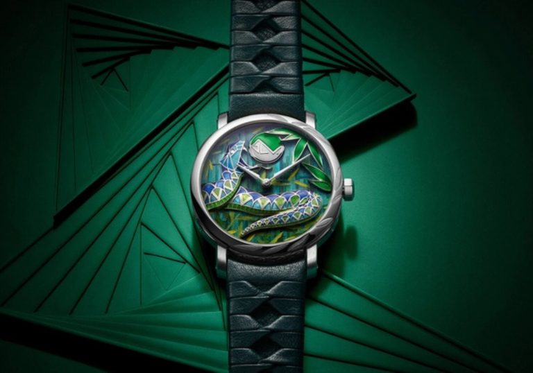 Louis Vuitton dévoile la montre Escale 'Snakes Jungle'
