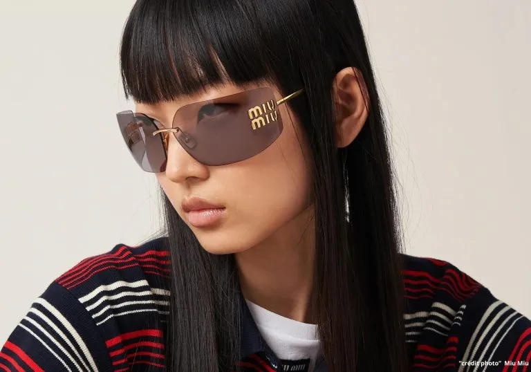 Lunettes de soleil Miu Miu : tendances printemps & été 2025