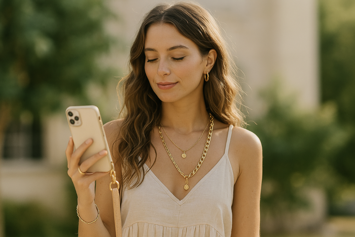 5 façons de coordonner votre coque de téléphone avec vos bijoux