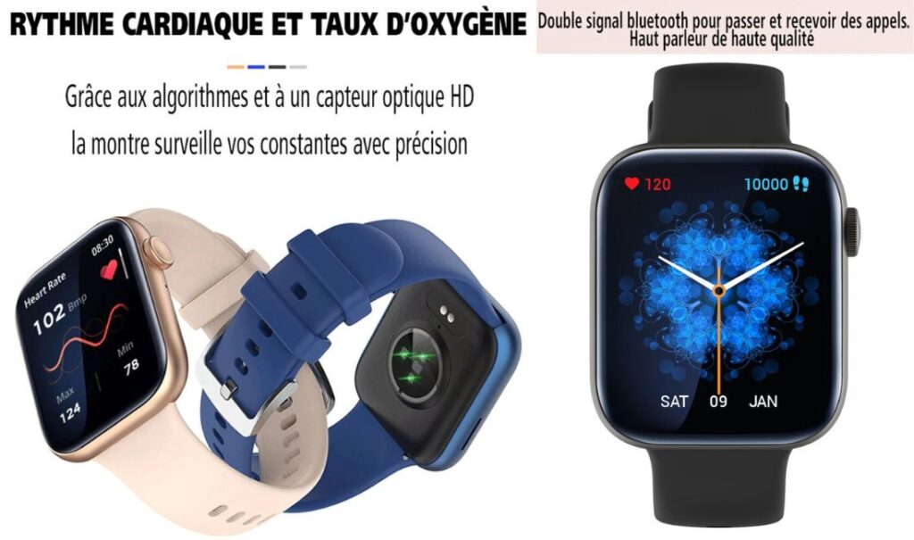 Montre connectée homme 69€