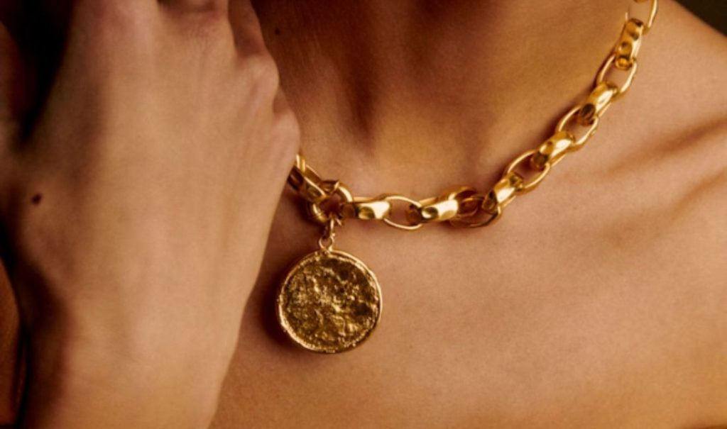 Collier médaille 