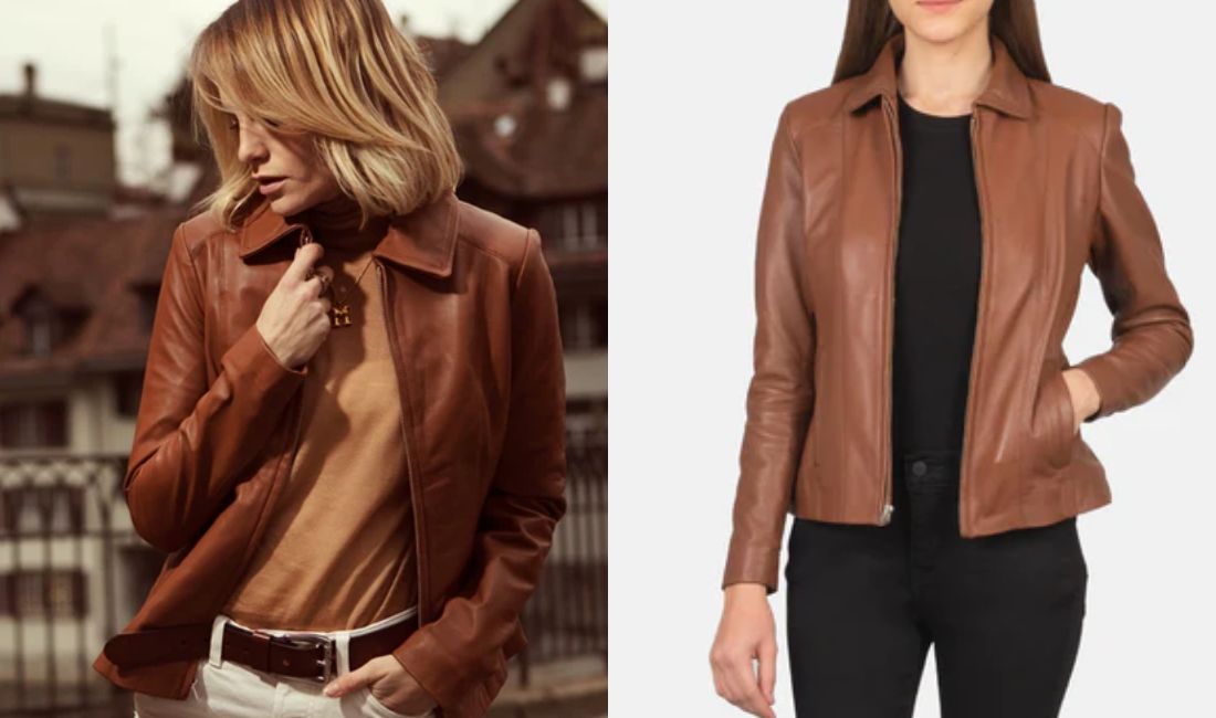 Découvrez les vestes en cuir pour femmes de The Jacket Maker : Colette, Bliss et Adalyn, modèles élégants et personnalisables pour un style unique et intemporel.
