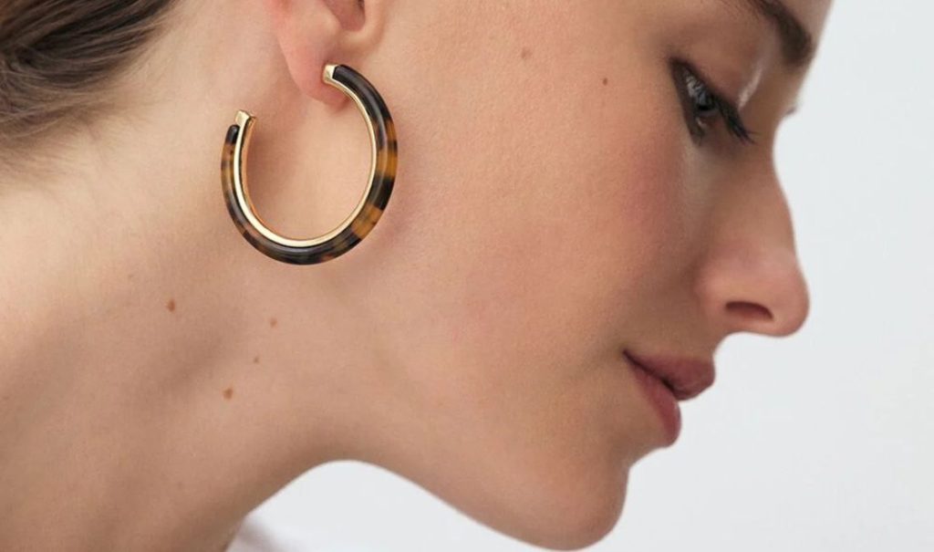 BOUCLES D'OREILLES ÉCAILLE RÉSINE AGATHA 