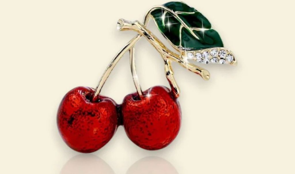 Broche Cherry 