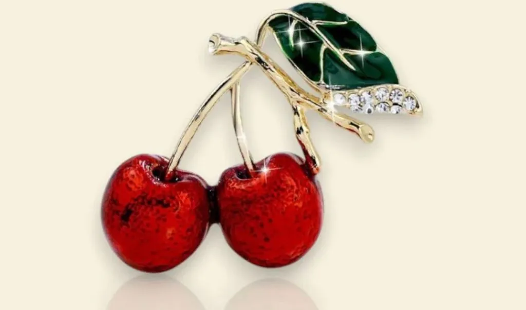 Broche Cherry