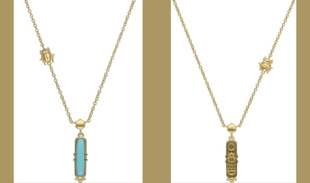 Collier talisman
