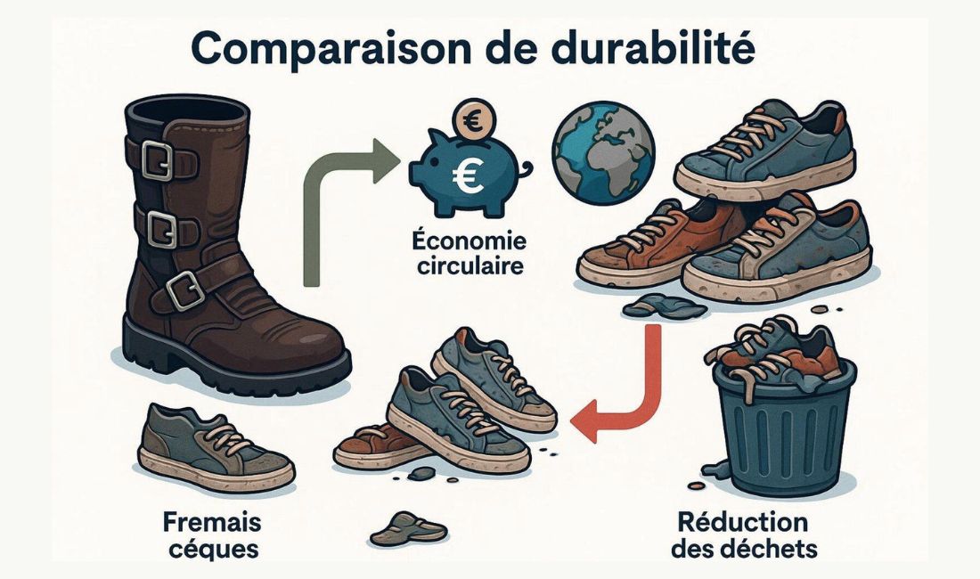 Pourquoi choisir des bottes de moto durables ? Une meilleure sécurité dans la durée