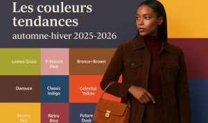 Découvrez les couleurs tendances automne-hiver 2025-2026 : des teintes audacieuses et élégantes aux nuances apaisantes pour sublimer vos looks, avec conseils mode et associations incontournables.