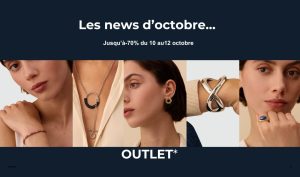 Pour rendre cette offre encore plus irrésistible, un tote-bag exclusif est offert pour tout achat de 70 € et plus dans la section Outlet.