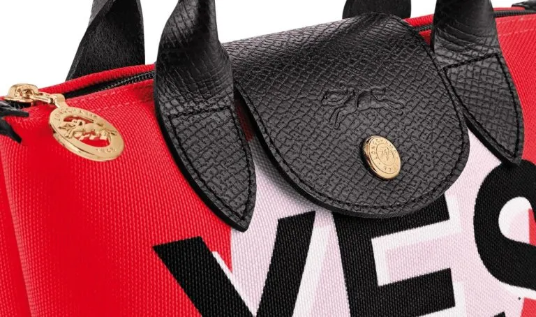 Sac personnalisable Noël 2025 My Pliage Signature Longchamp