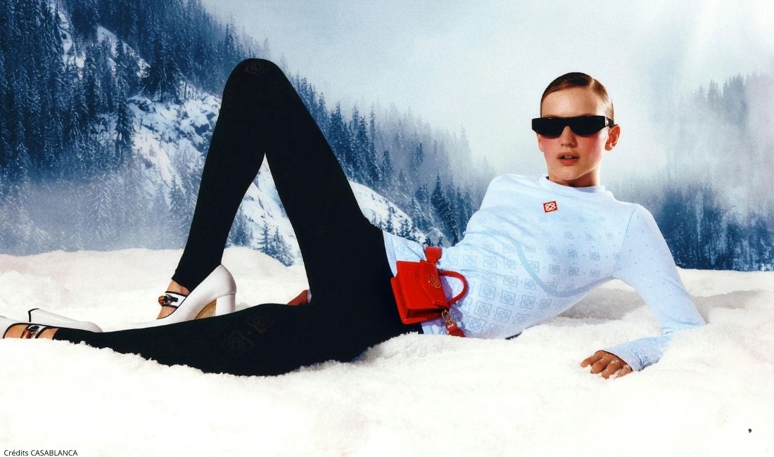 Casablanca, la maison fondée par Charaf Tajer, s’aventure pour la première fois dans l’univers des sports d’hiver avec une capsule ski audacieuse.