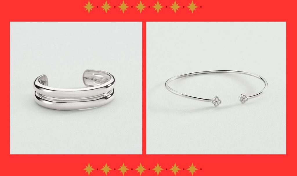 Bracelets argent véritable