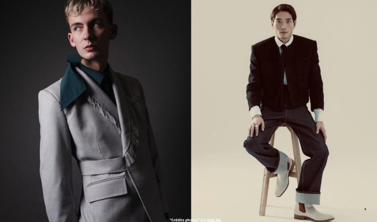Kyle Ho, créateur autodidacte, réinvente le tailleur masculin avec audace et créativité. Kyle Ho lutte contre les normes de l’industrie de la mode. De Hong Kong à Londres, découvrez son menswear contemporain, ses tissus deadstock et sa vision durable. Laa mode masculine
