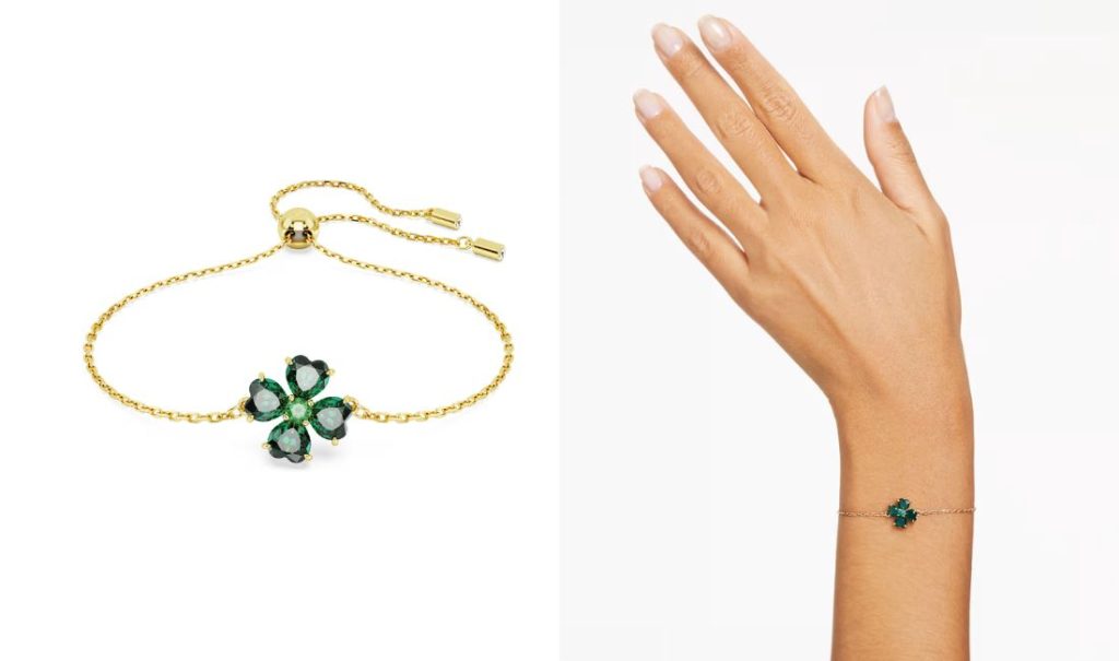 Bracelet trèfle Swarovski