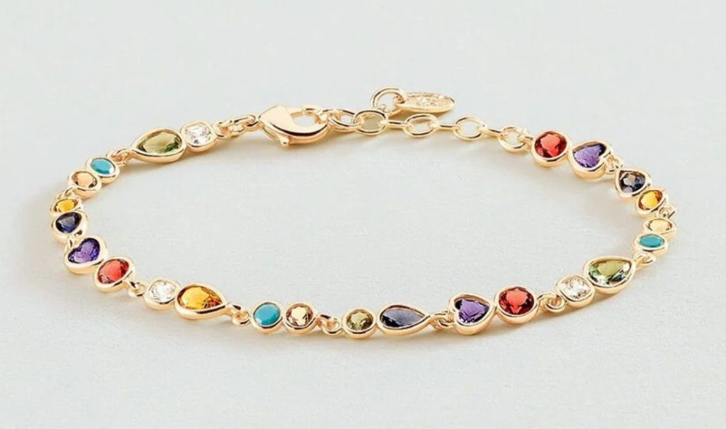 Bracelet cristaux Agatha