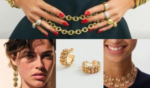 Bijoux Agatha pour le réveillon : cristaux dorés, ras-du-cou et créations lumineuses pour sublimer les looks de Nouvel An avec élégance.
