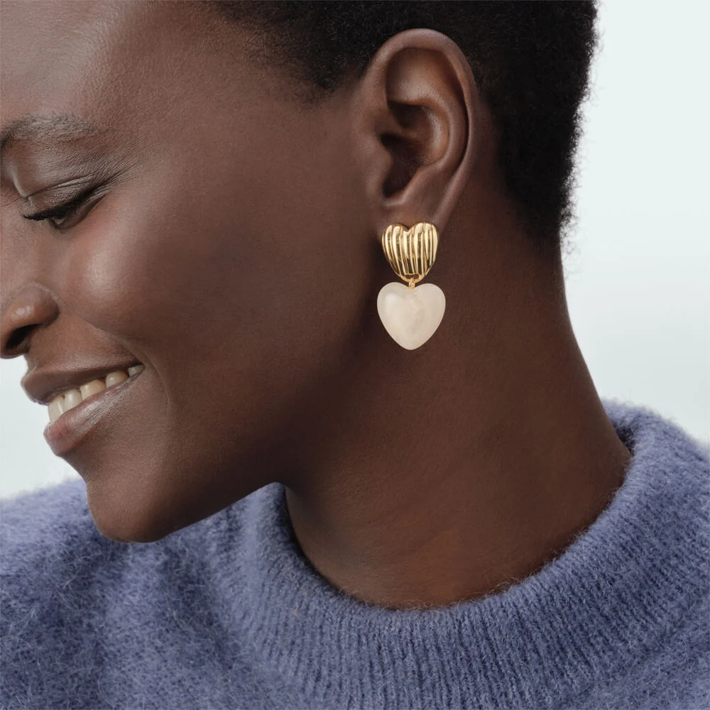 Boucles d'oreilles Agatha Saint-Valentin