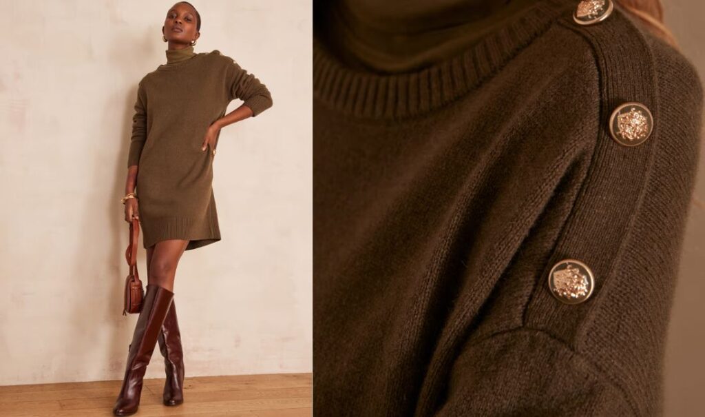 Robe pure laine -50% Maison 123