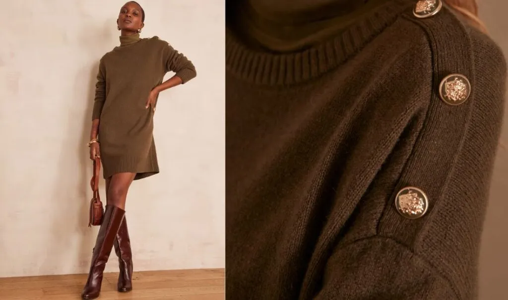 Robe pure laine -50% Maison 123