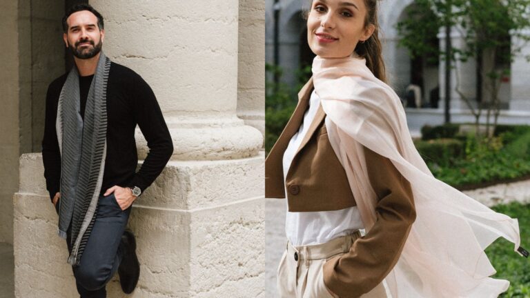 Écharpe fabriquée par La Fabrique d’Écharpe, c’est faire le choix d’une fabrication française.