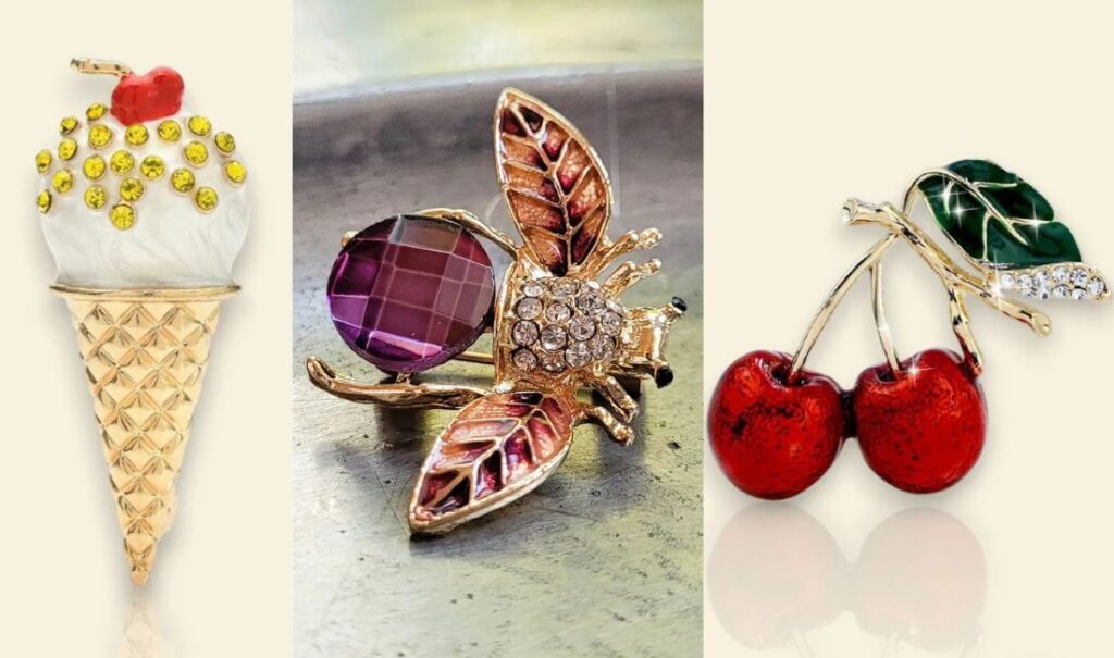 Broches tendances placedesbijouix