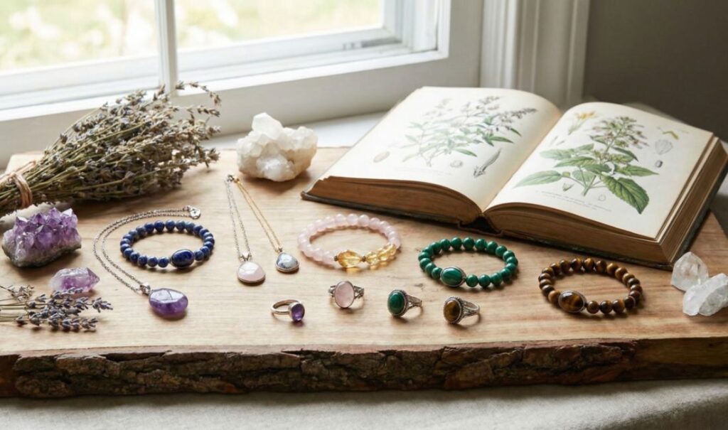 Bijoux pierres naturelles : découvrez leurs vertus, significations, pierres de naissance, purification et tendances 2026 pour choisir votre talisman personnalisé.