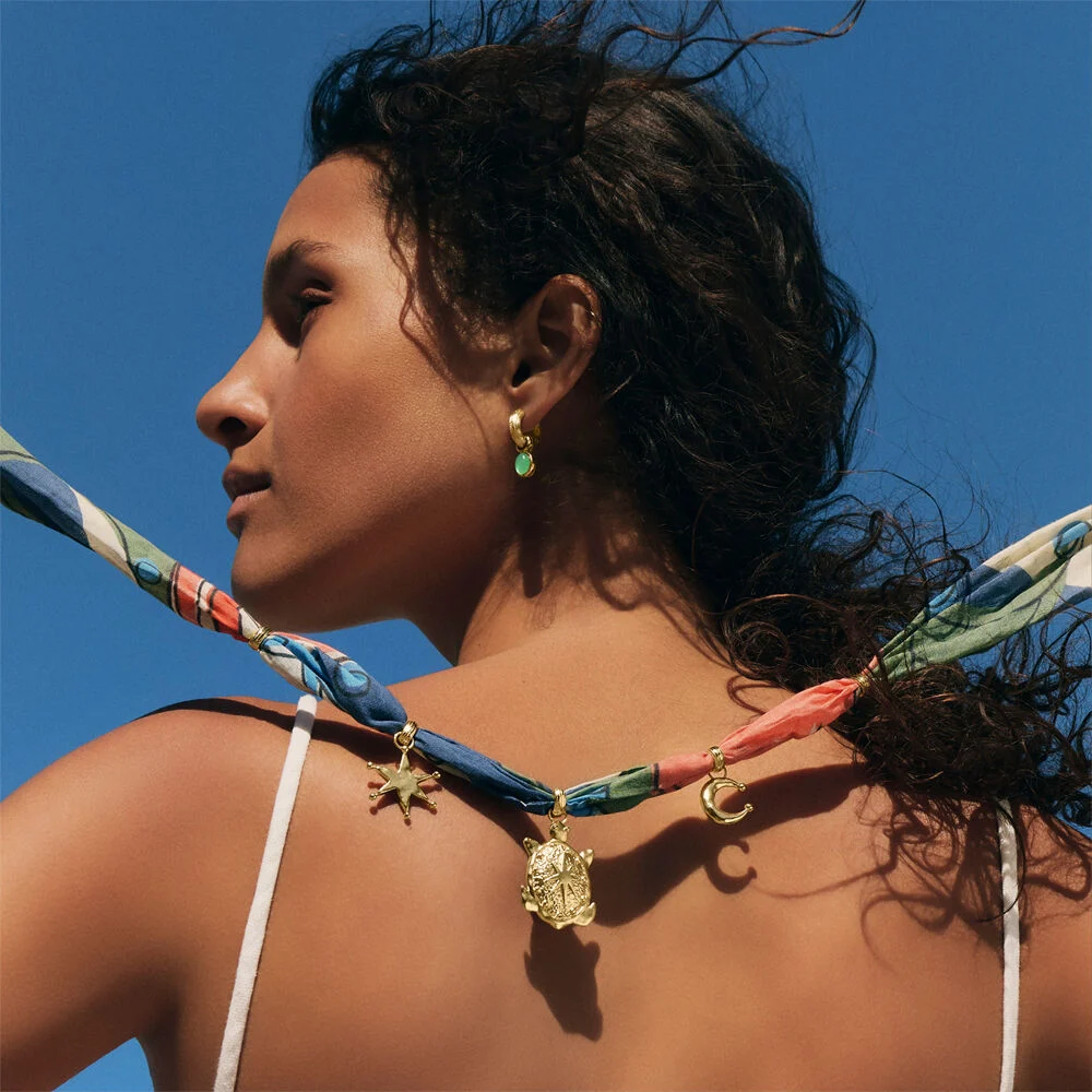 Pangea Turtle Choker Necklace