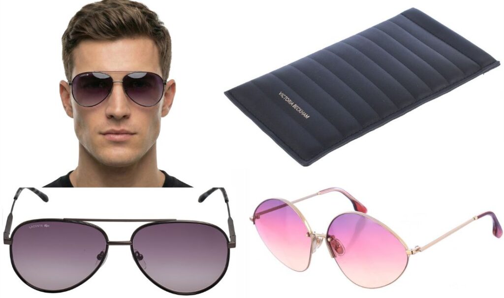 Lunettes de soleil homme et femme