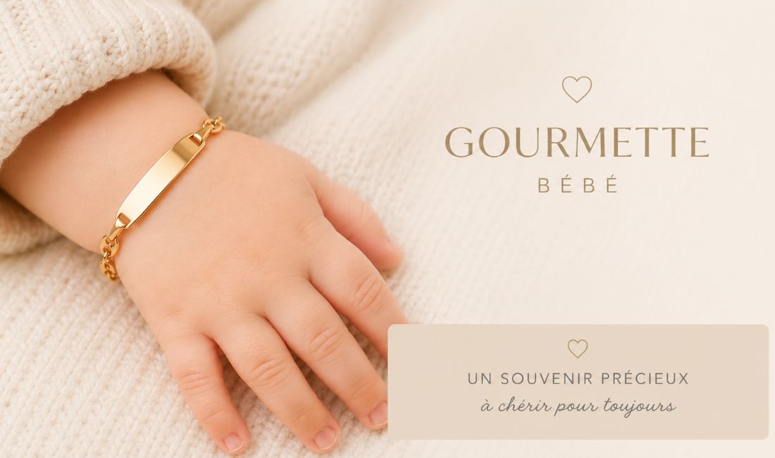 Gourmette bébé : comment la choisir, la graver et à quel âge l'offrir