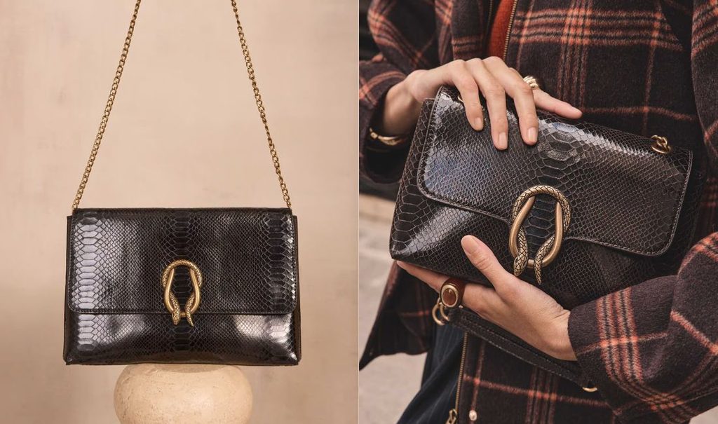 pochette femme cuir
