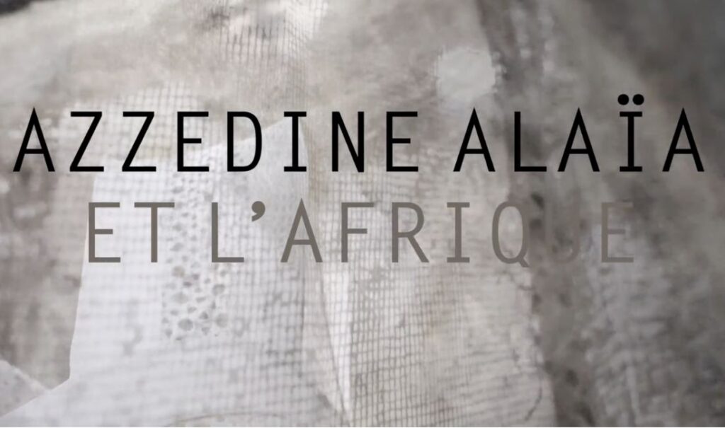 Robe en macramé de lin, Azzedine Alaïa Haute Couture printemps-été 1990, exposition Alaïa et l'Afrique 2026-2027